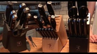 JA Henckels knife sets blogger review [upl. by Mcnamara188]