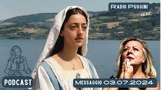 Messaggio amp Apparizione della Madonna di Trevignano a Gisella Cardia 03072024 Radio PugginiOnAir [upl. by Etsyrk]