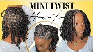 DIY Mini Twists Tutorial for Beginners Ft Eayon Hair  Save 1200 at home [upl. by Judie343]