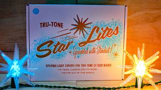 TruTone Christmas Lights Unboxing Sputnik Star Lites [upl. by Chan687]