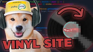 I Created a Website to Listen to Vinyl Records Kinda in 11 minutes [upl. by Isyad579]