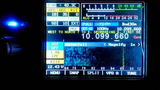 mcHF QRP SDR transceiver decoding RadioTeletype RTTY [upl. by Grosberg905]