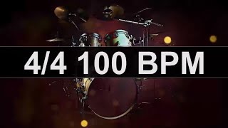 🔴 Drums Metronome 100 BPM [upl. by Ramunni347]