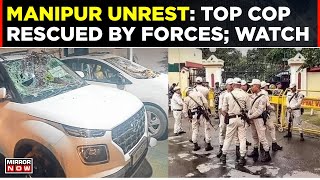 Watch Cars Vandalised Top Cop Abducted Unrest On Streets Whats Happening In Manipur Top News [upl. by Tormoria]