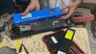 100 Working How to Change Xiaomi Crony M365 Electric Scooter Battery [upl. by Herman691]