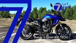 Suzuki VStrom 800 TECH una trail con enfoque asfáltico [upl. by Graniah415]