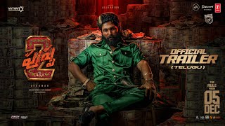 Pushpa 2 The Rule Trailer Telugu  Allu Arjun  Sukumar  Rashmika Mandanna  Fahadh Faasil  DSP [upl. by Mert380]