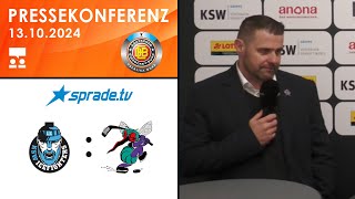 13102024  Pressekonferenz  KSW IceFighters Leipzig vs ESC Moskitos Essen [upl. by Zelle]