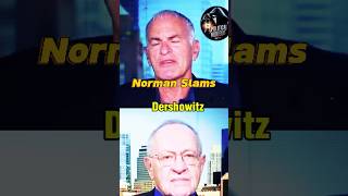 Norman Finkelstein Confronts Alan Dershowitz on Gaza’s Blockade palestine israel usa uk [upl. by Ahselyt]