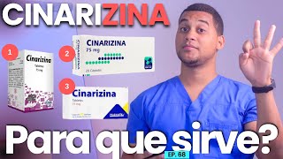 CINARIZINA PARA QUE SIRVE  3 COSAS  MEDICAMENTOS [upl. by Raycher]