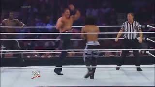 Drew McIntyre Claymore Kick to Xavier Woods [upl. by Cattier]