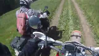 Molybdenite Ridge Moto camping in Lillooet BC [upl. by Nerb531]