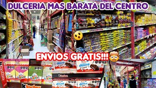 😱WOOW😱 DULCERIA MAS GRANDE Y BARATA 🫨 Aqui se surten las Dulcerias 👇 REALIZAN ENVIOS GRATIS 🤯 [upl. by Amaral741]