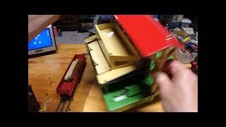 Lionel PostWar 164 Log Loader and some painting tips [upl. by Auqenes]