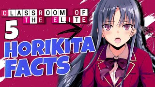 5 Facts About Suzune Horikita  CLASSROOM OF THE ELITE [upl. by Stanly]