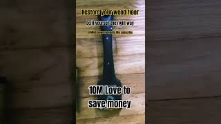 quotSay Goodbye to Stains DIY Wood Floor Restoration Made Easyquot [upl. by Trepur57]