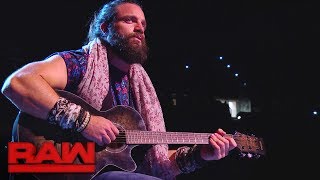 Elias debuts a new ballad Raw Jan 15 2018 [upl. by Belier]