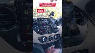 NAKAMICHI ANDROID STEREO INSTALLED IN HYUNDAI GRAND i10  CARPLUS CAR ACCESSORIES [upl. by Newcomb]