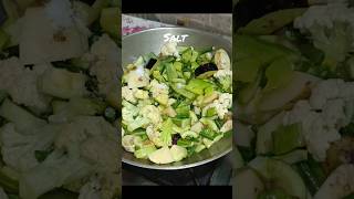 Village style mix veg🍛 food😋 cooking 👨‍🍳shorts [upl. by Meehahs]