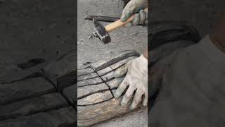 STONE MILLIONS OF YEARS IN THE EARTH diycrafts stonecraft stones diy handmade diystone [upl. by Yroggerg]