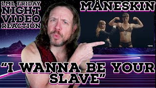 Mark Reacts to Måneskin quotI Wanna Be Your Slavequot [upl. by Reinhold]