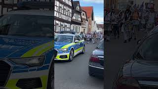 DEMO Herxheim bei Landau mit Trommeln und Wolfgang Burkard Lorsch 29072023 [upl. by Elyl]