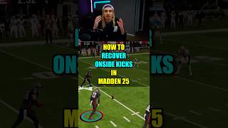 Best Way To RECOVER Onside Kicks In Madden 25 [upl. by Georgina]