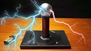 How to make a mini Tesla Coil – Easy Tutorial [upl. by Grega]