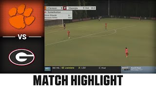 Clemson vs Georgia ACC Womens Soccer Highlights 2023 [upl. by China793]