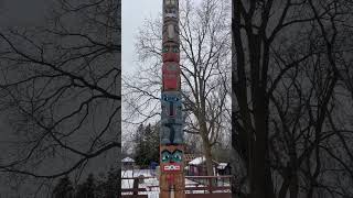 Beautiful Totem Pole culture totems indigenous [upl. by Eilak346]