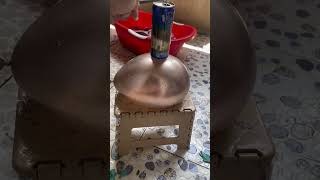 Destroy water bubbles with a Pepsi can experiment [upl. by Richia]