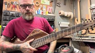 Demo of the 9 string bassguitar guitarbass [upl. by Douty]