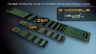 Wellputt Putting Mat Training Aid [upl. by Dinin989]