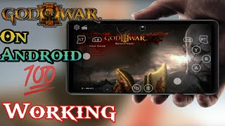 God Of War 3 On Android 100 Working New Trick Play Ultimate time God of War 3 Android [upl. by Kolb]