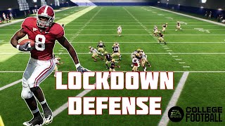 LOCKDOWN DEFENSE Tips You Need IN COLLEGE FOOTBALL 25 [upl. by Haymo]