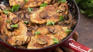 Chicken Marsala Recipe [upl. by Ellimac959]