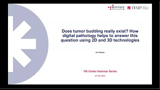 Does tumor budding really exist How digital pathology helps answer this Inti Zlobec 270624 [upl. by Cutcliffe]