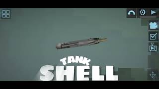 Quick Tutorial How to make Tank shell  Melon Playground [upl. by Negyam]