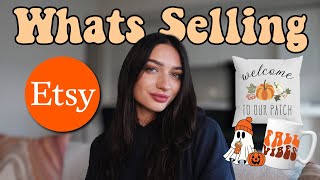 What To Sell On Etsy Fall 2024  Get Sales Fast With These Product Ideas [upl. by Ikkela]