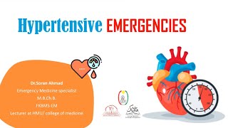 Hypertensive Emergency Medications antihypertensive pharmacology [upl. by Billat]