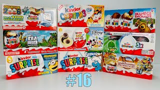 OLD Kinder Surprise Unboxing 16 Распаковка Старых Киндер СюрпризовВыпуск 16Alte ÜEi Unboxing 16 [upl. by Ahsilek]