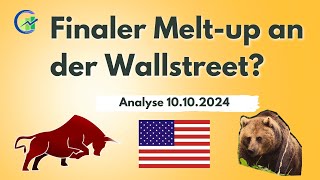 US Aktienmarkt kennt keine Grenzen  Es riecht nach finalem Meltup  Das ignoriert die Wallstreet [upl. by Delphinia]