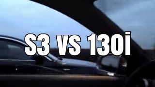 RACE Audi S3 VS BMW 130i [upl. by Therese]