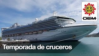 Inicia temporada de cruceros [upl. by Treblih]