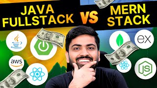 Java Full stack vs MERN stack Which one to choose in 2024 [upl. by Vinson]