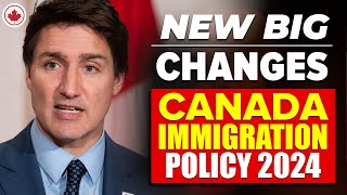 New Big Changes Coming to Canada Immigration Policy 2024 [upl. by Onidranreb905]