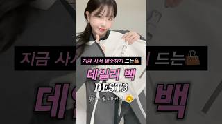 지금사서 팔순까지 들 데일리백 best 3👜 데일리백 직장인가방 마뗑킴 디자이너가방 [upl. by Ratha62]