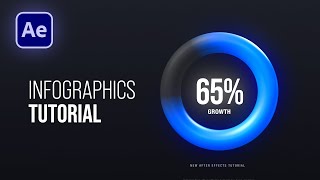 Create DOPE Infographics in After Effects  After Effects Tutorial [upl. by Jephum307]