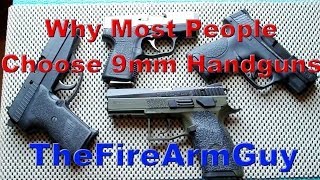 7 Reasons Why People Choose 9mm Handguns over 40sampw  TheFireArmGuy [upl. by Haskins]