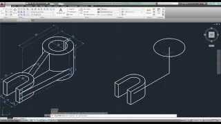 Autocad 2014  ISOMETRIC DRAWING [upl. by Marasco289]